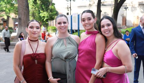  Ana Paty Gerardo, Geo Rivera, Marianela Villasuzo y Ale Negrete.