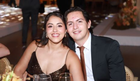  Jimena López y David Barrientos.