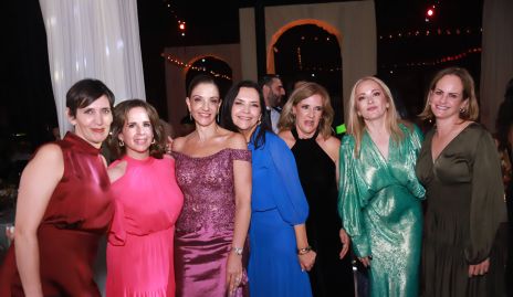  Gaby Abud, Martha del Río, Miriam Sandoval, Gaby Betancourt, Noemí Sampere, Claudia del Pozo y Rocío Gómez.