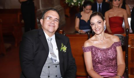 Jesús Medina y Miriam Sandoval.