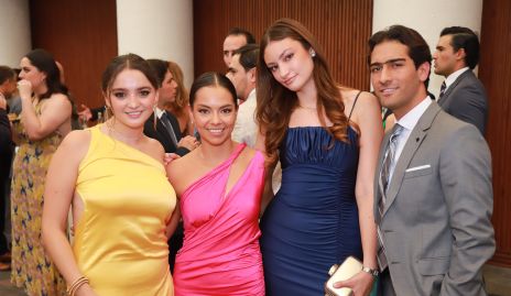  Fernanda Arriaga, Ana Paula Payán, Daniela Humara y José Julián Medlich.