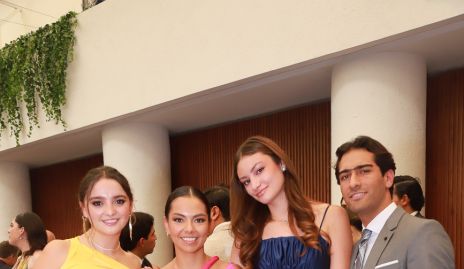  Fernanda Arriaga, Ana Paula Payán, Daniela Humara y José Julián Medlich.