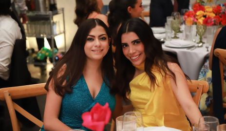 Montse Garza y Ana Cecy Rodríguez.