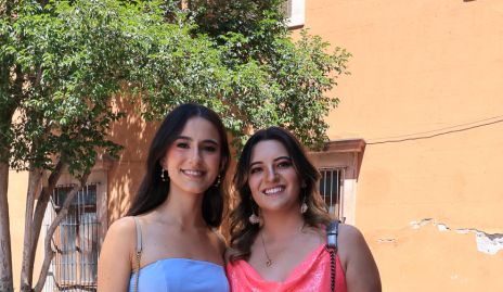  Marlú Estrada y Paulina Medellín.