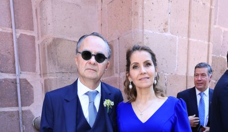  Armando Lasso y Cristina Ruiz, papás del novio.