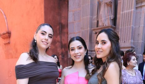  Paulina Arizpe, Ana Gaby Alba y Ana Sofía Ayech.