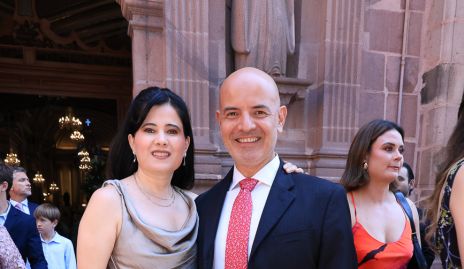  Martha Aldrett y Héctor Navarro.