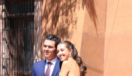  Alejandro González y Mónica Michel.