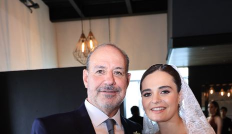  Manuel Martins con su hija Gaby.