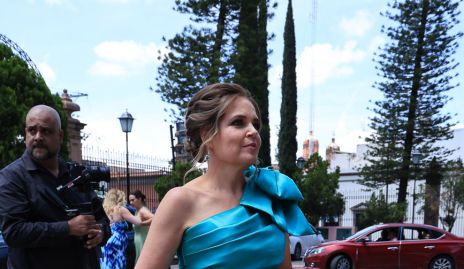  Eva Anaya, mamá de la novia.