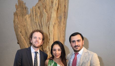  Patricio del Pozo, Marieli Rueda y Iosu Curiel.