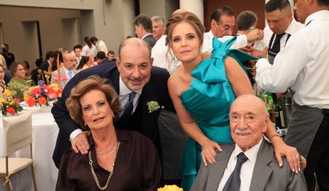  Manuel Martins, Eva Anaya, Coco Pizzuto y Manuel Martins.