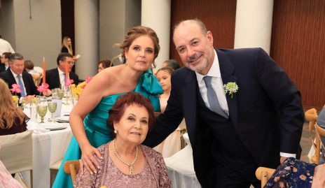  Eva Anaya, Manuel Martins y Eva Pardo.