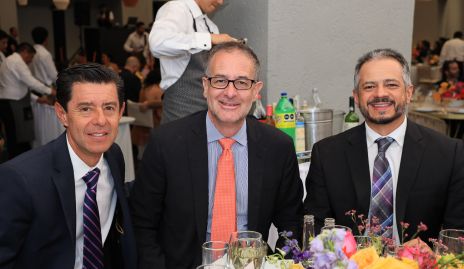  Andrés Martínez, Juan Carlos Septiem y Miguel Delgado.