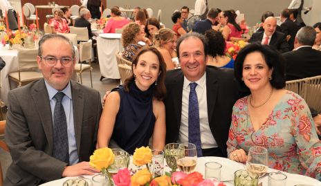  Octavio Rostro, Alexandra Hinojosa, Héctor Hinojosa y Marcela del Péral,.