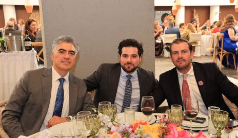  Jaime Zamarrón, José Mario de la Garza y Miguel Gómez.