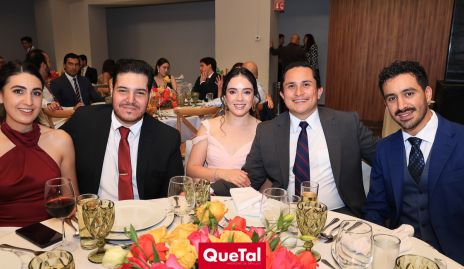  Alejandra Fernández, Miguel Ávalos, Cristi Garza, Joel Torres y Samuel Díaz.