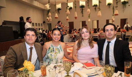  Ricardo de la Torre, Sofía Milán, Liz y Sebastián Barrera.