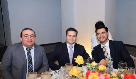  Jorge Eduardo Alonso, Rafael Moreno y Alfonso Covarrubias.