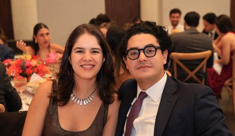  Carla Recke y Carlos Báez.