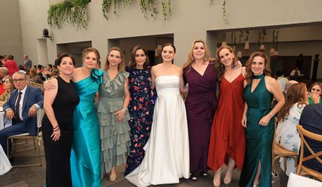 Laura Nieto, Eva Anaya, Karina Navarro, Came Stevens, Gaby Martins, Gabriela Lozano, Maricarmen Ayala y Rocío Alcalde.