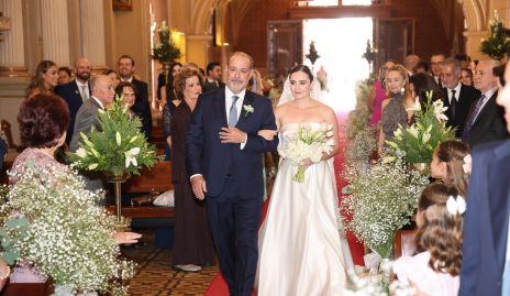  Manolo Martins Pizzuto con su hija Gabriela.