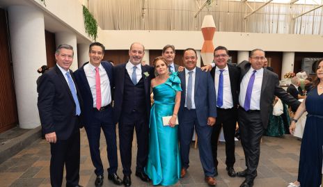  Oscar Mendizábal, César Ramos, Manolo Martins, Eva Anaya, Gustavo Medina, Alejandro Aguillón, José Antonio Gutiérrez y Javier Córdova.