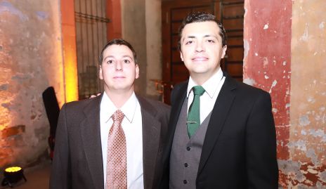 José Ángel Morales y Aldo Martínez.