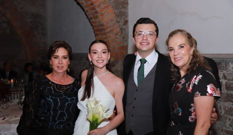  Ana Hunter, Alejandra Morales Hunter, Aldo Martínez y Neumann y Claudia Neumann.