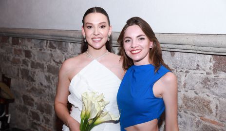 Alejandra Morales Hunter y Sofía Valle.