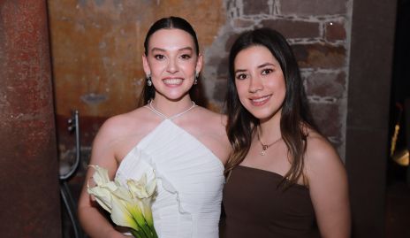  Alejandra Morales Hunter y Ana Gaby Alba.