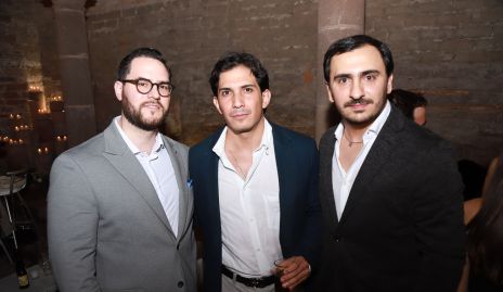  Xavier Jaimes, Javier López y Iosu Curiel.