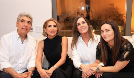  Rafael, Isabel, Lorena Elizondo y Carla García.