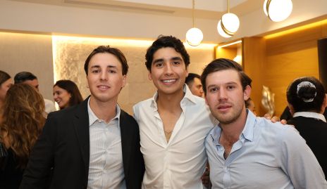  Rodrigo Navarro, Miguel Tobías y Oscar Mendizábal.