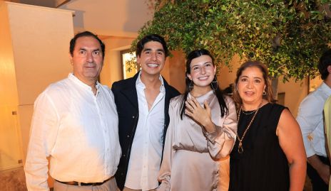  Ricardo Perafán, Miguel Tobías, Ana Paula García y Sofía Carrillo.
