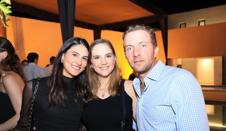  Natalia Gárate, Daniela Hernández y Jorge Hernández.
