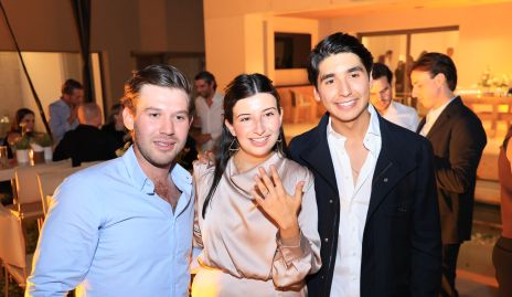  Oscar Mendizábal, Ana Paula García y Miguel Tobías.
