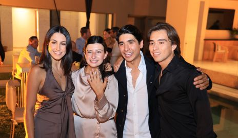 Ximena Nieto, Ana Paula García, Miguel Tobías y Oscar Ruiz.