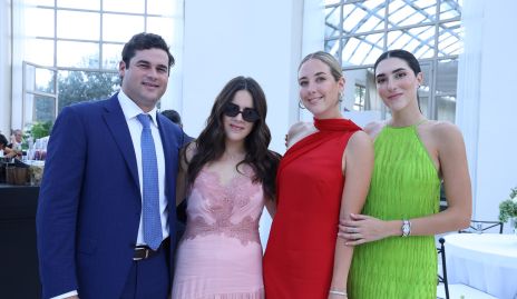 Marco Canales, Pili Canales, Nerea Gómez y Mariana Salcedo.