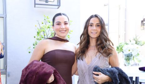  Yusaa de la Rosa y Ximena Miraval.