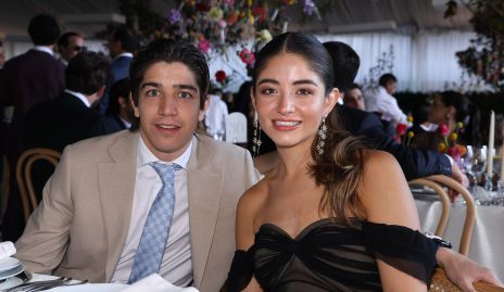  José María de los Santos y Ana Sofía Rojas.