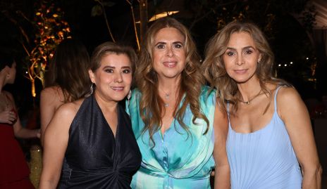  Gabriela Flores, Pili Díaz de León y Olga Suárez del Real.