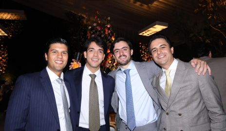  Juan Manuel Piñero, Diego Tobías, Rodrigo Abud y Gerardo Valle.