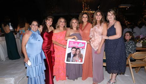  Laura de Bravo, Elia de Padilla, Mimí Hinojosa, Beatriz Lavín, Berenice Díaz Infante, Martha Diez Gutiérrez y Pupi Zwieger.