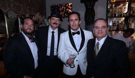  Pablo Guerra, Mauricio Ruiz, Edgardo Martínez y Francisco Labastida.