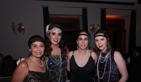  Lourdes Gómez, Judith Gómez, Sofía Estrada y Sofía Valladares.