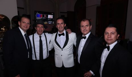  Mauricio Ruiz, Alejandro Lomelí, Edgardo Martínez, Ricardo Garza.