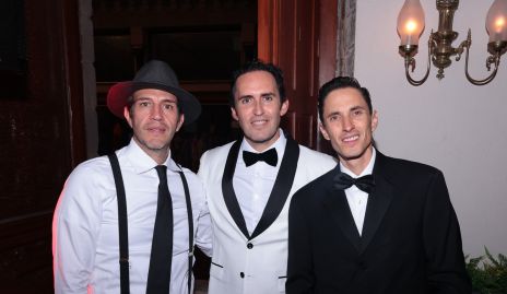 Alejandro Lomelí, Edgardo Martínez y Carlos Galarza.