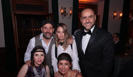  Jorge Barrera, Paulina López, Felipe Hernández, Sofía Valladares y Lourdes Gómez.