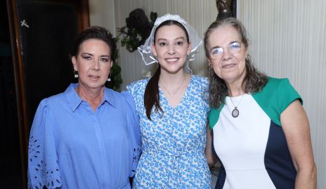  Ana Hunter, Alejandra Morales y Claudia Neumann.